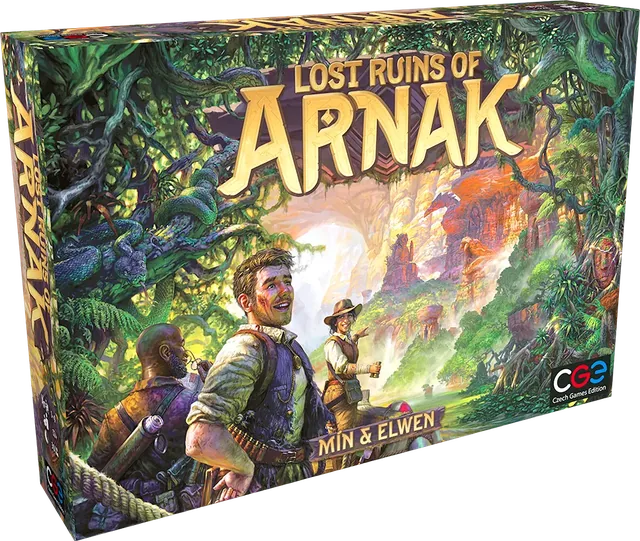 Englische Schachtel Lost Ruins of Arnak