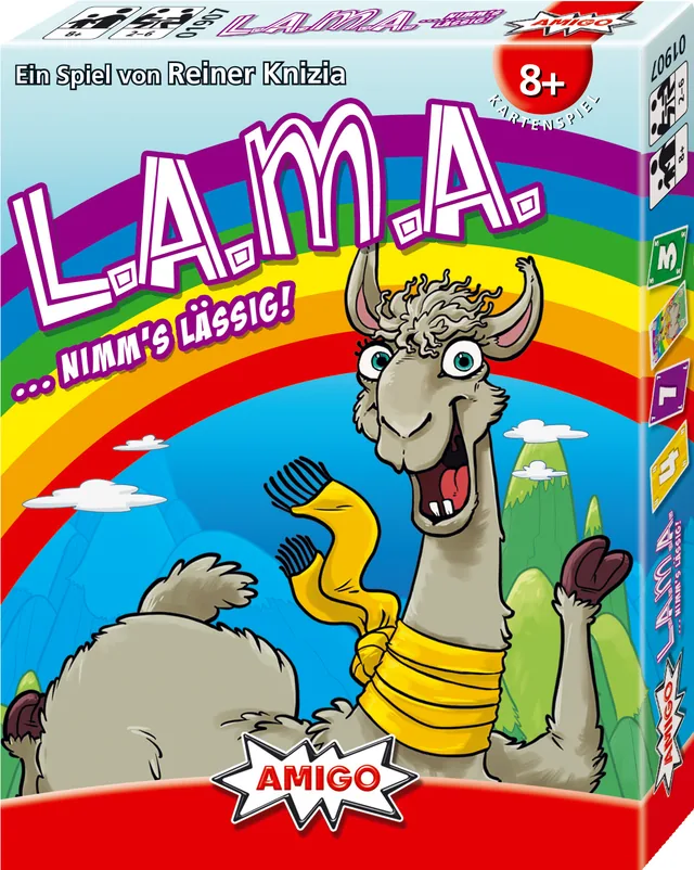 Spielschachtel von L.A.M.A., AMIGO 01907